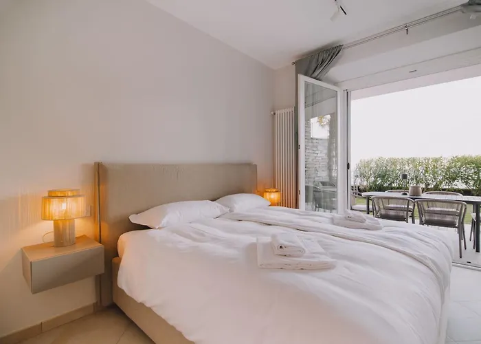 Exclusive Garden With View & Pool 公寓 穆索