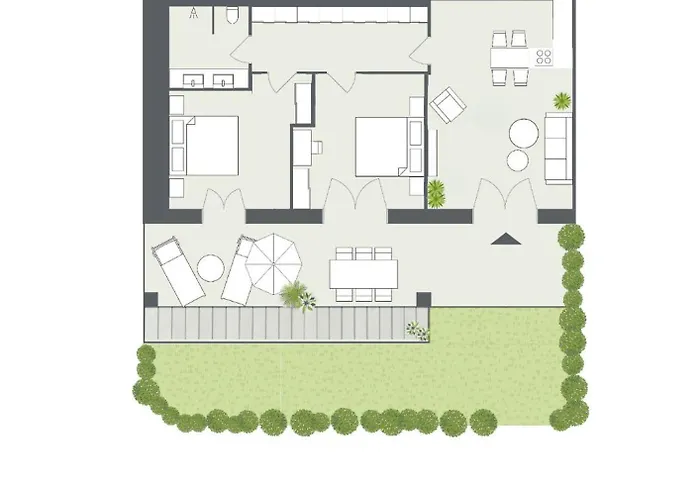 Апартаменты Exclusive Garden With View & Pool Муссо